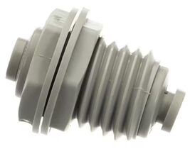 NSF-51/61 SIZE 4 Bulkhead Union/Fitting, 1/4&quot; Push-On - $81.93 CAD