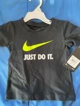 Black Nike Just Do It Swoosh Shirt 24 Month *New w/Tags* v1 - $12.00