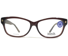 Iconik Eyeglasses Frames Blair C01 Brown Tortoise Cat Eye Full Rim 54-14-140 - £74.57 GBP