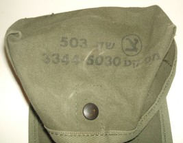 Vintage 1990s IDF Israeli Israel Defense Forces pouch for long antennae ... - $50.00