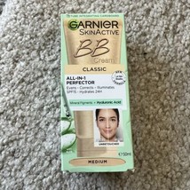 Garnier Skin Active Bb Cream Classic Medium All-In-1 Perfecting Care SPF15 50ml - £27.15 GBP