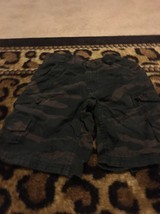Shaun White Boys Camo Cargo Shorts Casual Size 7 - $31.81