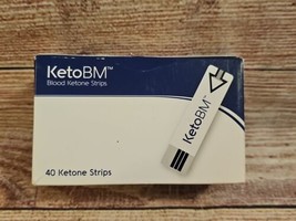 Ketobm Ketone Strips for Home Health Test - 40 Pack NEW SEALED  - £26.74 GBP