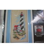Dimensions Stamped Cross Stitch Kit - A Lighthouse Dream 8&quot; by 16&quot; Frame... - £17.11 GBP