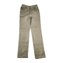 Vintage Lawman Jeans Womens Size 13 Western High Rise Beige Denim Pants - $80.18