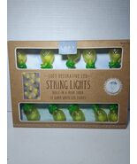 Set of Decorative Pineapple Warm White LED String Lights w/ 4 Hr Timer 1... - €17,11 EUR