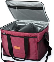 The Ladbodun Portable Cooler Bag Insulated Soft Sided Cooler Bag, Collapsible - £38.32 GBP