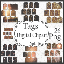 Tags Digital Clipart Vol. 16 - £0.97 GBP