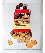 Nabisco Italian Meatballs Warm Welcome Snacks 1964 Vintage Print Ad - $11.38 CAD