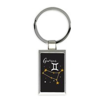Gemini Constellation : Gift Keychain Zodiac Sign Astrology Horoscope Bir... - £6.27 GBP