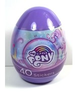Plastic Egg with 40 My Little Pony stickers sealed 2021 MLP - £4.68 GBP