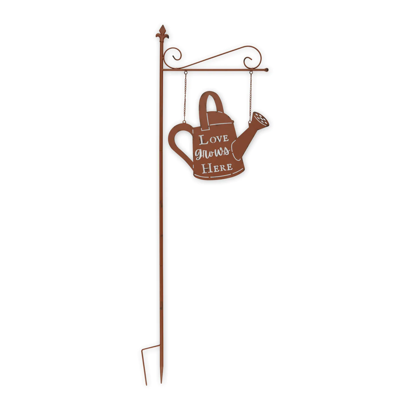 LOVE GROWS HERE GARDEN STAKE - $946.80 MXN