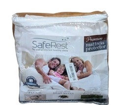 NEW SafeRest Twin Hypoallergenic Waterproof Mattress Protector Vinyl Free  - $19.31