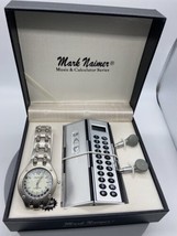 Mark Naimer Quartz Water Resistant Watch Gift Set - Music &amp; Calculator Series - £18.52 GBP
