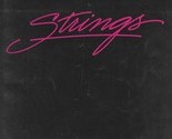 Strings Menu and Wine List Denver Colorado 1990&#39;s - $37.62