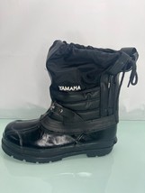 Vintage Yamaha Motorcycle Men Riding Boots Size 12 Black insulated - €34,62 EUR