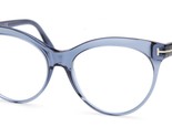 NEW TOM FORD TF5827-B 090 Blue Eyeglasses Frame 55-16-140mm B48mm Italy - £119.32 GBP