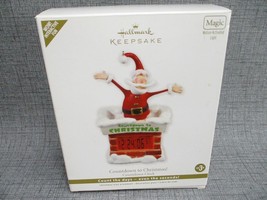 Hallmark Keepsake Ornament Santa Countdown to Christmas Countdown Clock 2010 - £11.36 GBP