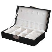 Black Clasp Polystyrene Jewelry Storage Box - £23.46 GBP