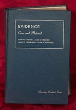 Vintage Evidence Étuis Et Matériaux University Casebook 1965 Mbh - £90.14 GBP