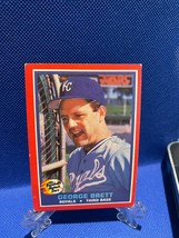 1987 Fleer Baseball #6 George Brett Kansas City Royals *MINT* *HOF* Hott... - £15.50 GBP