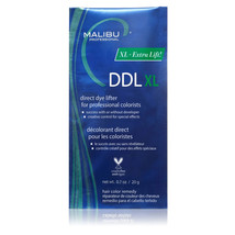 Malibu C Professional DDL XL Direct Dye Lifter Extra Lift Single Packet ... - £9.51 GBP