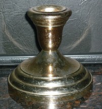 CHARMING VINTAGE F. B. ROGERS SILVERPLATE CANDLEHOLDER - £4.69 GBP