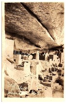 RPPC Postcard Cliff Palace Mesa Verde No 3 Colorado - $9.65