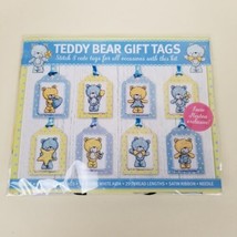 Cross Stitch Crazy Birthday Gift Tags Kit 8 Plush Bears 2013 Lucie Heaton - £9.34 GBP