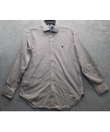 Polo by Ralph Lauren Shirt Men&#39;s L Multi Stanton Classic Fit Houndstooth... - $24.47