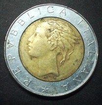 Italy 500 Lire Coin 1984 - $3.27