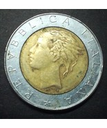 Italy 500 Lire Coin 1984 - £2.61 GBP