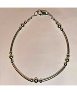 Sterling Silver Tube Bracelet 925 SS Available in 6&quot;, 6.5&quot;, 7&quot;, 7.5&quot; or 8&quot; - $14.85+