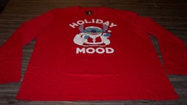 Walt Disney Lilo And Stitch Santa Hat Christmas Long Sleeve T-Shirt 2XL Xxl New - £19.77 GBP