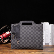 Men&#39;s Handbag Casual Youth Shoulder Bag Business Briefcase Stereotype Do... - £28.99 GBP