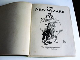 The New WIZARD of Oz by L. Frank Baum, Pictures by W.W. Denslow 1903 Rep... - £174.24 GBP