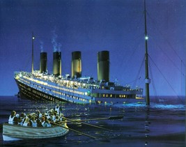 Titanic Breaking Up Cross Stitch Pattern***LOOK*** - £2.30 GBP