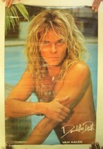 David Lee Roth Poster Van Halen In Pool - $53.99