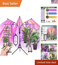Grow Lights for Indoor Plants,5 Heads Red Blue White Full Spectrum Plant... - $49.38