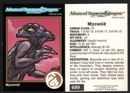 1991 TSR AD&amp;D Gold Border RPG Fantasy Art Card #689 Dungeons &amp; Dragons ~ Monster - $6.92