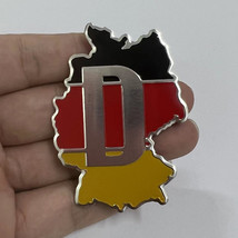 Manufacturers Spot Wholesale Car Sticker Metal German Flag Car Sticker Car Decor - £8.70 GBP