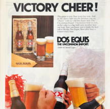 1981 Dos Equis Beer Advertisement Vintage Brewery Imported Beers DWV11A - $371.04 MXN