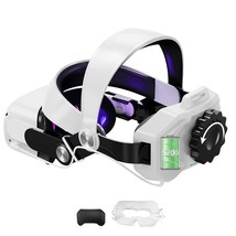 Elite Strap With Battery For Meta/Oculus Quest 2 Head Strap, Breathable ... - £58.98 GBP