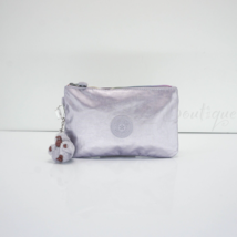 Kipling VIV Cosmetic Accessory Pouch Polyamide KI2067 Frosted Lilac Meta... - £22.39 GBP