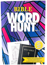 NEW King James Bible Word Hunt Search Puzzle Book Volume 2, Papp, 80 Puz... - $4.94
