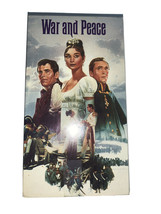 War and Peace VHS 2-tape set Leo Tolstoy&#39;s 20th-century Masterpiece 1956... - £3.90 GBP