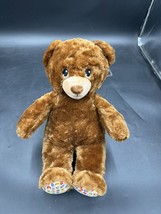 Build A Bear Happy Birthday Treat Bear Teddy Plush Stuffed Animal Brown 15&quot; - £9.34 GBP
