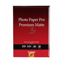 CANON 8657B005 Pro Premium PM-101 - Smooth matte photo paper - 310 micron A4 (21 - £31.60 GBP