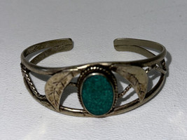 Vintage Mexican Silver Navajo Turquoise Jewel Intricate Unique Rare 14.47 Grams - £159.07 GBP