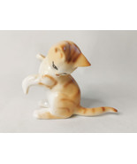 Vtg Danbury Mint &#39;What&#39;ve I Spotted?&#39; Ginger Tabby Cat Figure - $483.79 MXN